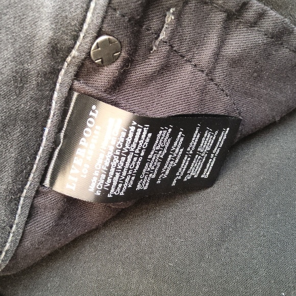 Liverpool Los Angeles Women's Dark Gray Jeans Size 8 - Picture 10 of 13